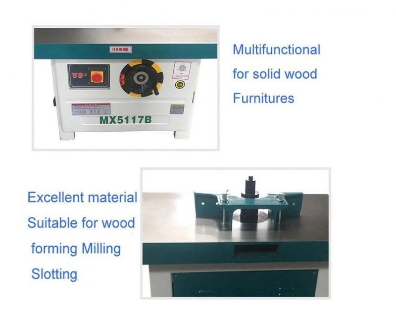 Woodworking Wood Spindle Milling Spindle Moulder Moulding Machine