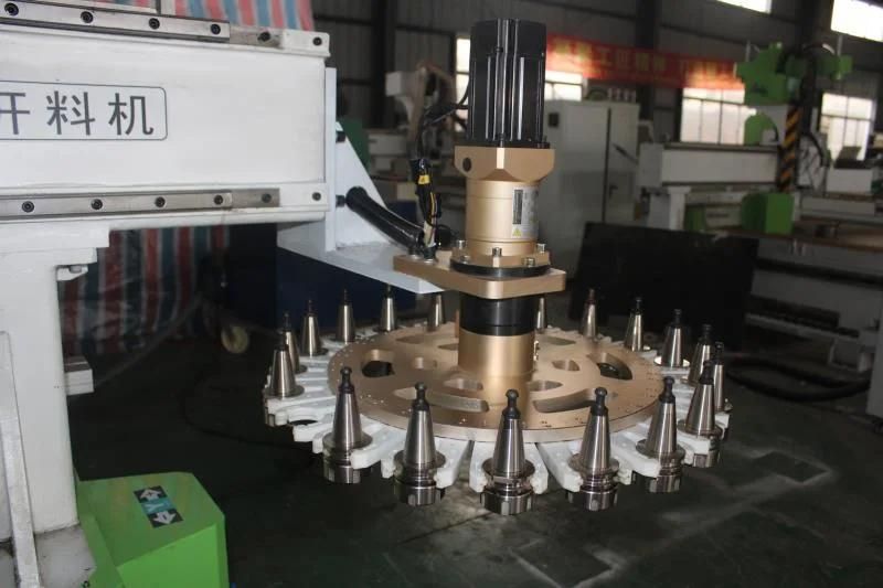 Door Making Disc Atc CNC Woodworking Center Multi Spindle Machinery