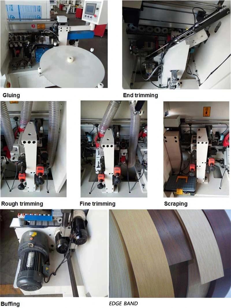 Automatic Wood Working PVC Edge Banding Machine