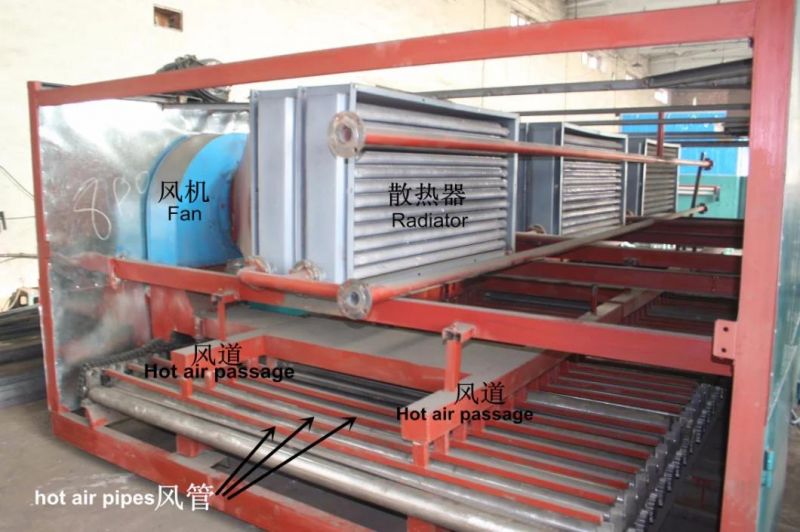 Woodworking Sliced Face Decorative Veneer Drying Machine Mesh Veneer Dryer