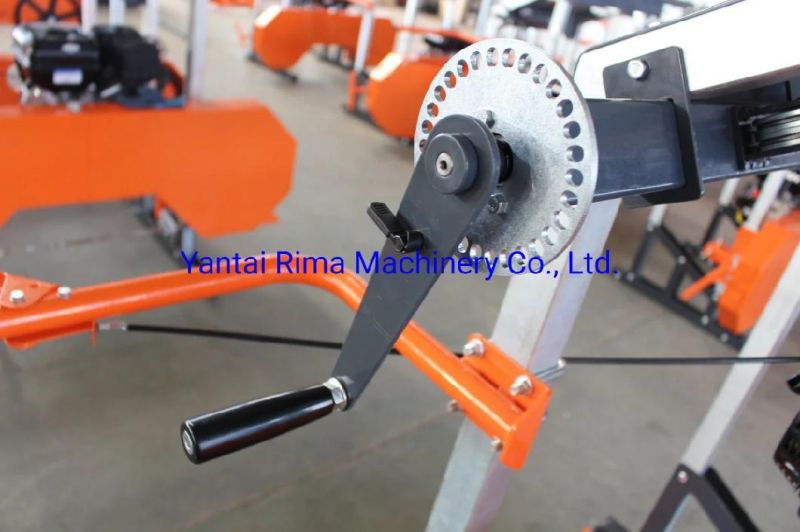 Portable Gasoline Gasoline Planking Machine Sawmill