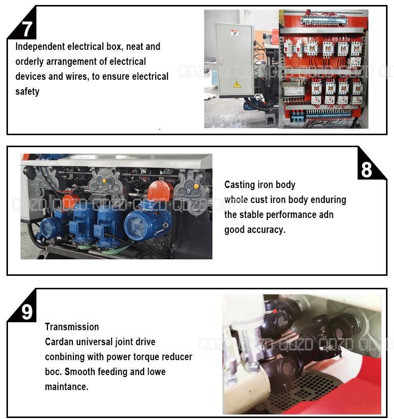 Wood Square Wood Planing Machine Four Sides Planer