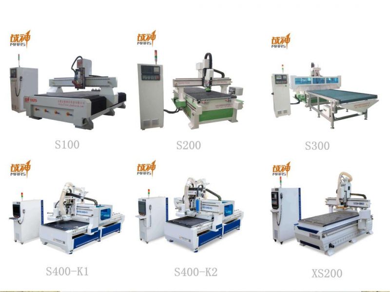 Mars Xe300 CNC Wood Router Woodworking Kitchen Cabinet Door Making Machine