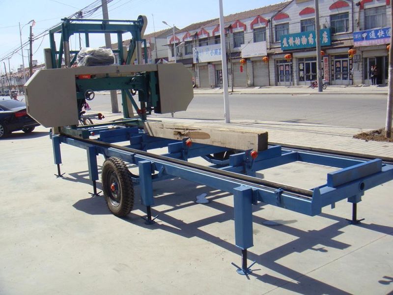 Horizontal Diesel Log Portable Band Sawmill for Log Farm Forestry