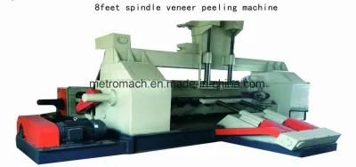 Plywood Core Veneer 8FT Spindle Rotary Peeling Machine