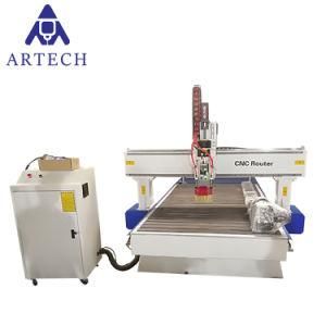 3D CNC Router for Wood Cutting Machine/3 Axis Woodworking Machinery for Aluminum Engraving CNC Machine