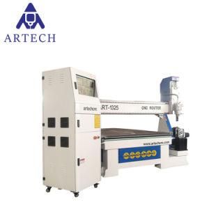 1325 Wood Door Engraving CNC Machine Furniture Wood Working CNC Router with Rotary Device