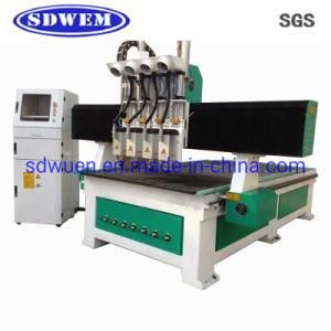 4 Axis 1325 Woodworking CNC Router for Panel Furniture and Wood Carving