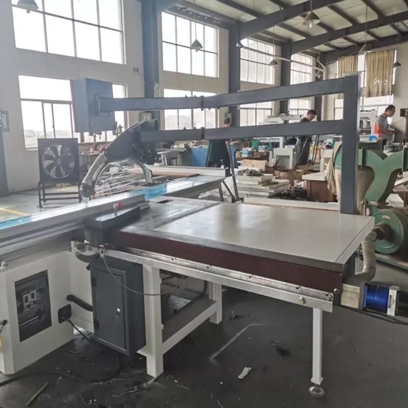 F3200 Woodworking Machinery 45 Degree Cutting Sliding Table Panel Saw Machine