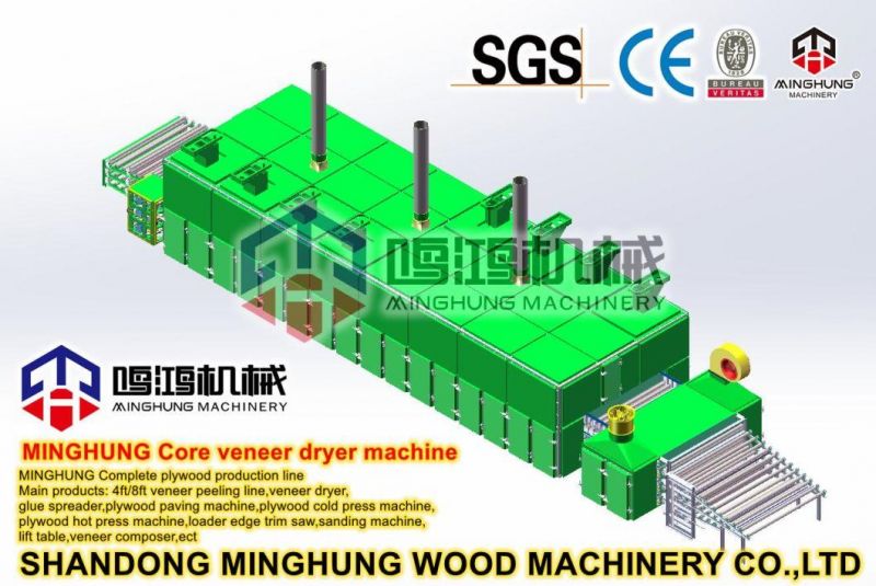 Stainless Mesh Dryer for Plywood Veneer Production Line