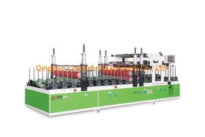 Clf-PUR600 PUR Hot Melt Glue Laminating Wrapping Machine for PVC, WPC, MDF Material