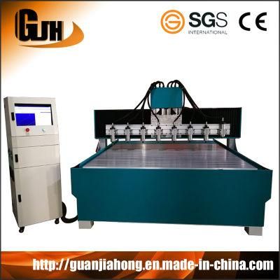&#160; 1800*2000mm, 8 Spindle, Woodworking Machinery, Multi Spindle, Wood CNC Router, Engraving Machine