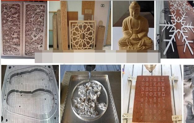 1325 4 Axis Two Heads 2 Spindles Heavy Duty 3D Stone Marble Granite CNC Router Machine