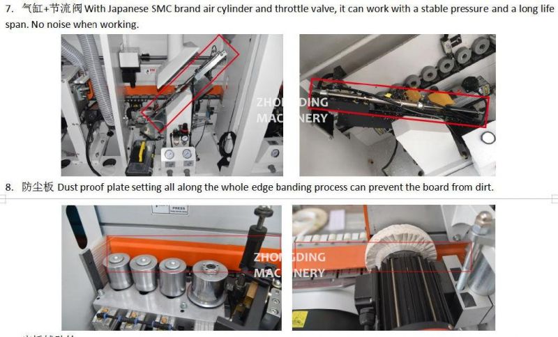 Economic Model Mf450e Kdt Edge Banding Machine