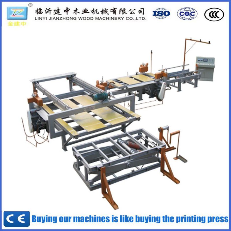 Edge Trimming Saw Cutting Machine with ISO9001 in Cutting Plywood Line