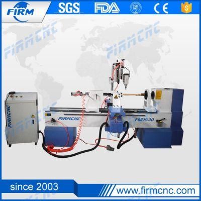 Compatible with Various CAD/Cam Softwares Wood Turning Lathe Machine Wood Working