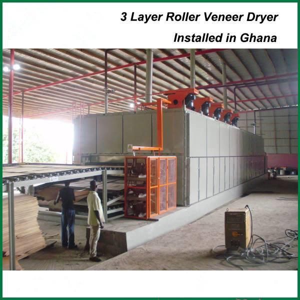 Woodworking Roller Type Veneer Dryer Machine