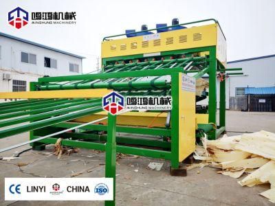 Wood Veneer Stacker Machine with Veneer Production Line