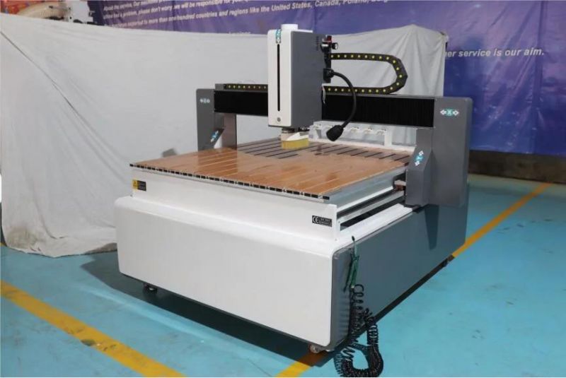 4X4 1212 Small Atc CNC Woodworking 1.5kw 2.2kw ISO20 CNC Router Single Phase with Linear Tool Changer Magazine 6090 9012 9015 1313 1515 1325