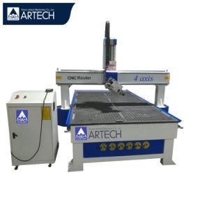 180 Degree 3D Foam Carving 4 Axis 1325 CNC Router
