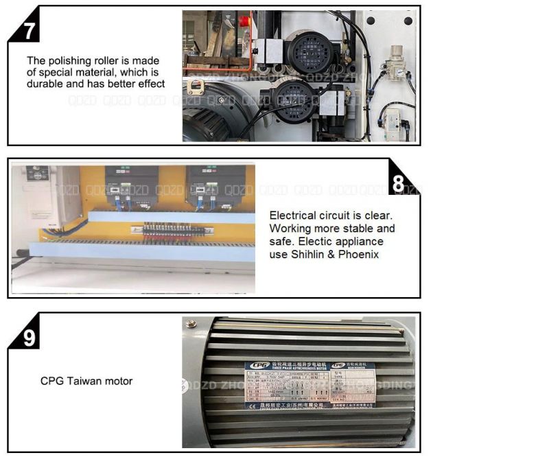 Kdt Style Automatic PVC Edge Banding Machine with 5 Functions