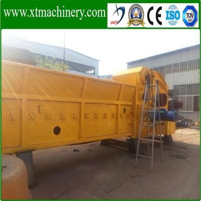 Portable Diesel Engine Conveyor Fold-Able Rice Hull, Corn Biomass Shredder