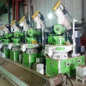 Ring Die Pine Wood Pellet Mill