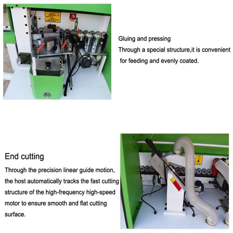 Mf360A Edging Machine Wood PVC Edge Banding Melamine Board Edge Bander Machine for Sale