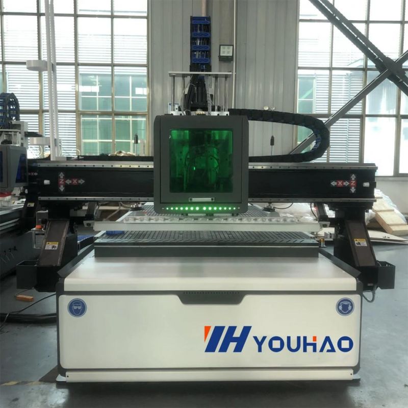 New Technology Automatic Loading Unloading Nesting CNC Router
