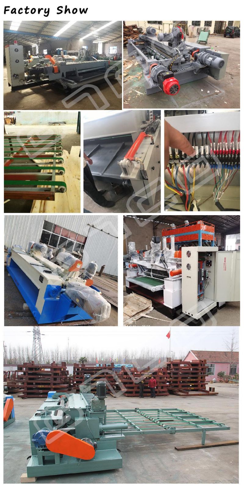 2600mm Wood Based Panel Machine Plywood Veneer Peeler Machine