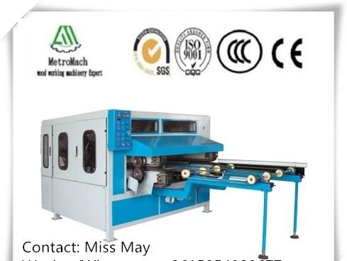 Automatic Woodworking Vertical Wood Veneer Scarf Jointer Machine