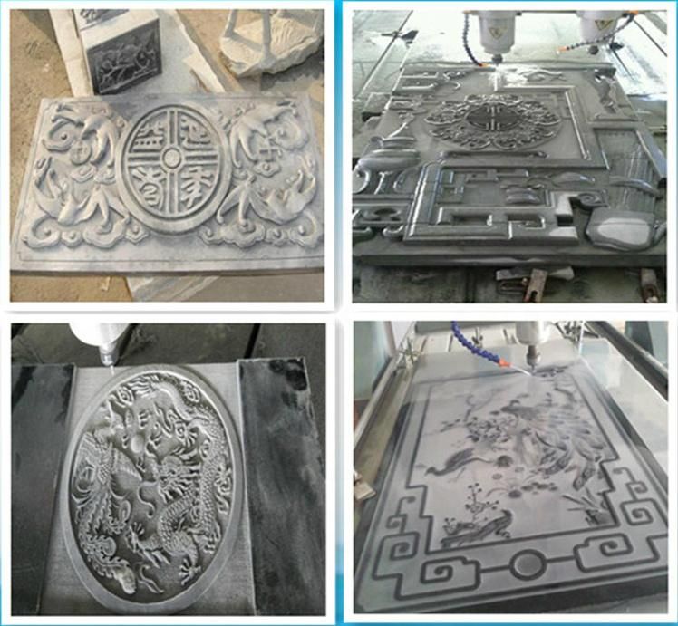 Cheap CNC Stone and Marble Woodworking Router Engraving Machinery