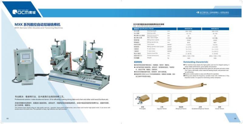 QMB523A Woodworking Machinery Wood Planer Four-side Moulder