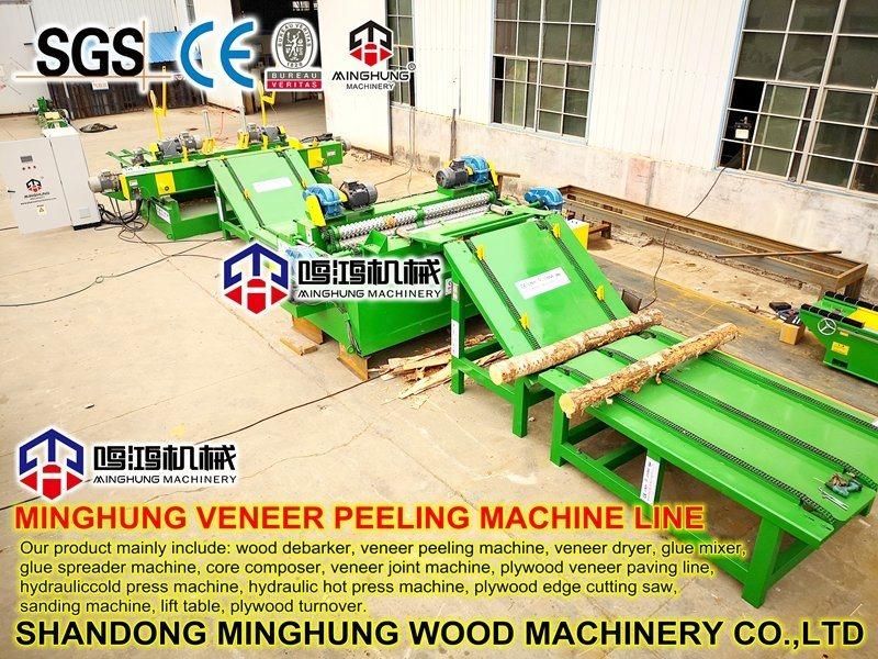 Log Feeder for Wood Peeling Machine