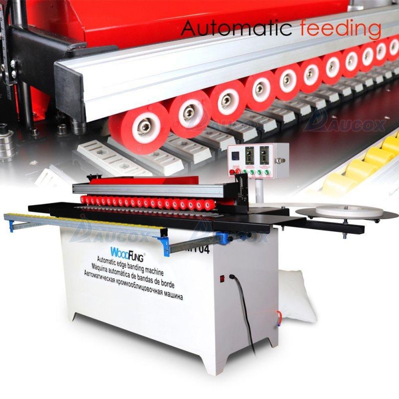 Best Mini Portable Automatic Plywood Bander Edge Banding Machine My04 for Plywood PVC Wood Small Shops