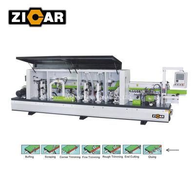 ZICAR Wood/Woodworking Round Automatic PVC Edge Banding Machine/Machinery Edge Bander MF50D