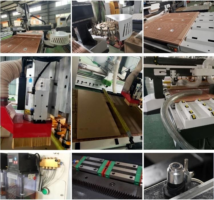 1325 / 2030 / 2040 Woodworking Automatic Atc CNC Router for Cabinet Furniture / Door