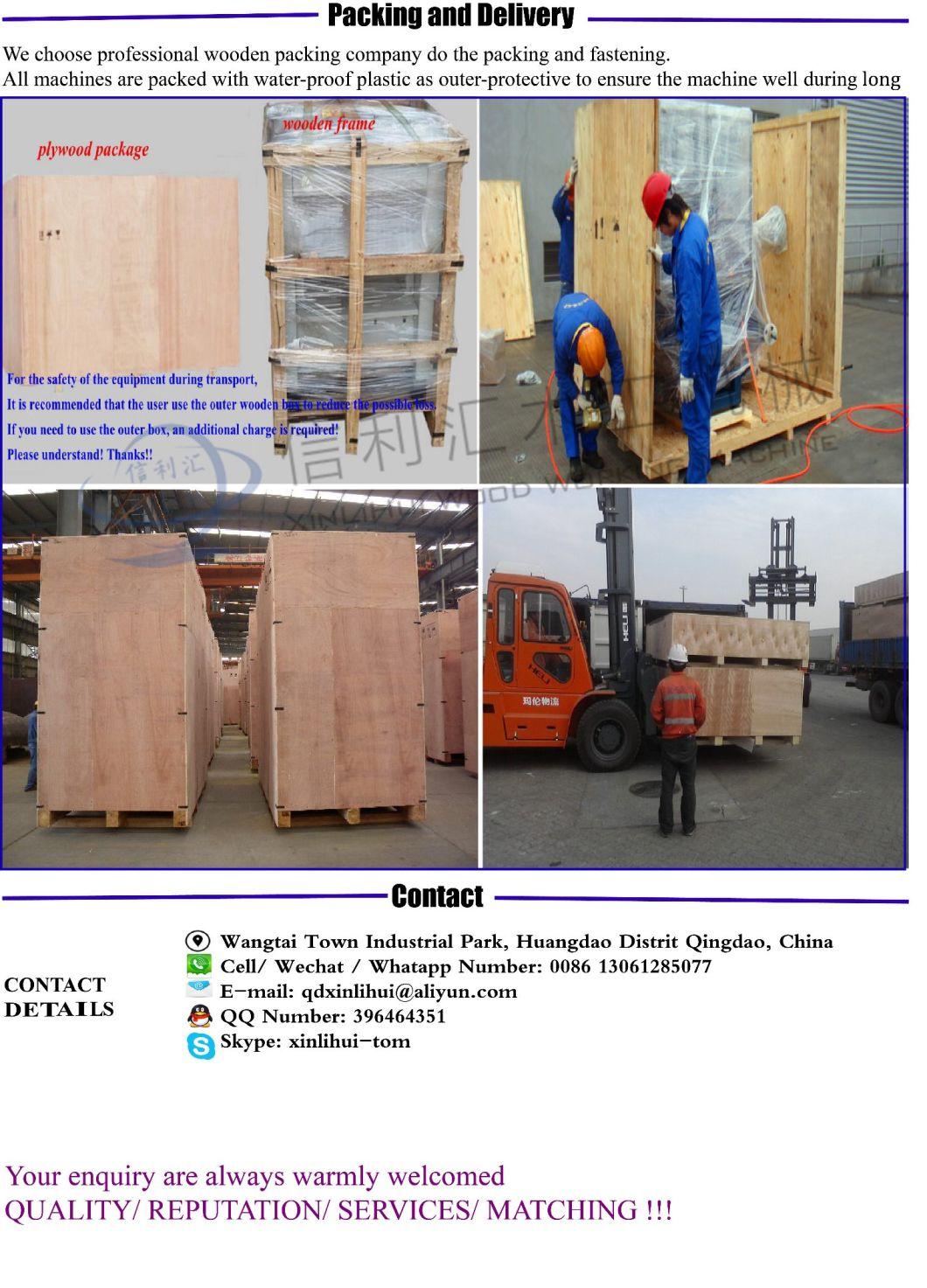 Laminated Melamine Faced MDF Press Machine/ One Complete Set of Full Automatic Melamine Lamination Line