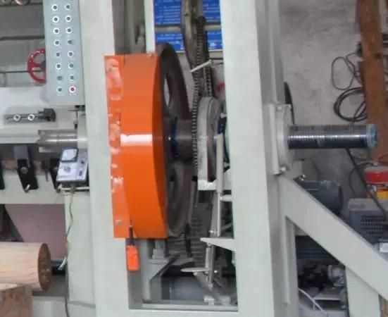 Automatic Veneer Spindle Peeling Machine Productiong Line