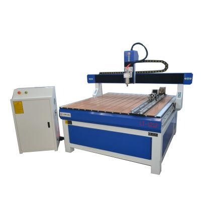 Advertising CNC Router Metal Cutting Machine 1212 CNC Router 4 Axis Engraving Wood