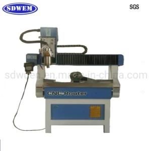Factory Directly Supply 3D Mini Desktop Advertisement CNC Router with Rotary