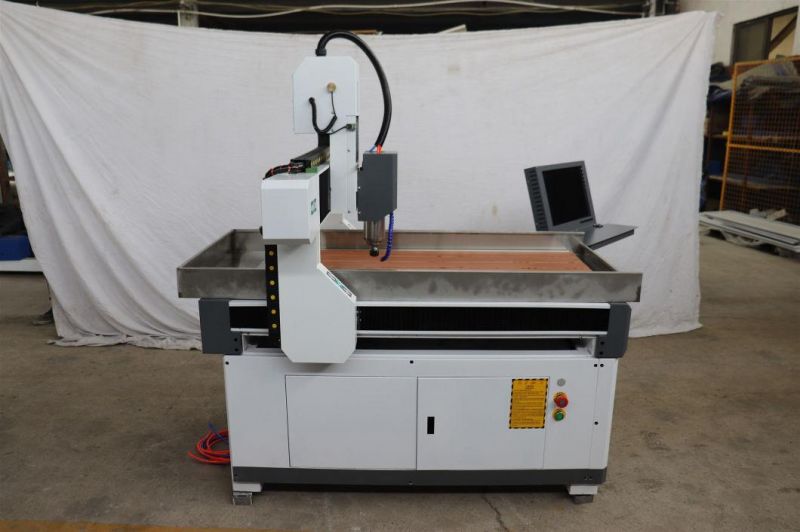 2020 New Design 600*600mm CNC Router Rotating Shaft Aluminum Mold Cutting Machinery