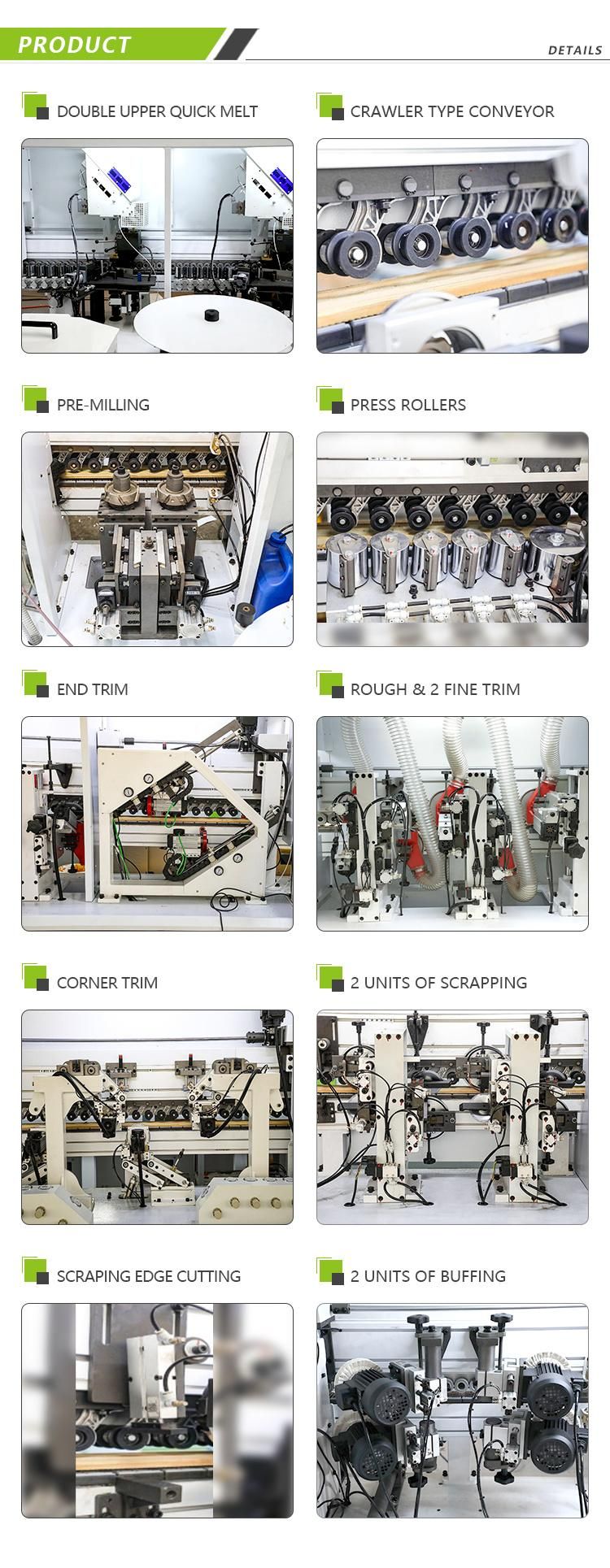 Full Automatic Plywood Linear Edge Banding Machine