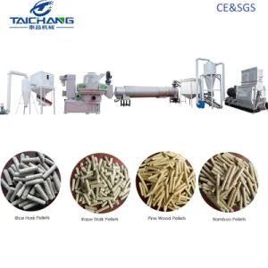 Crop Waste Pellet Making Mill 3-4 Ton/H Palm Wood Pellet Machine