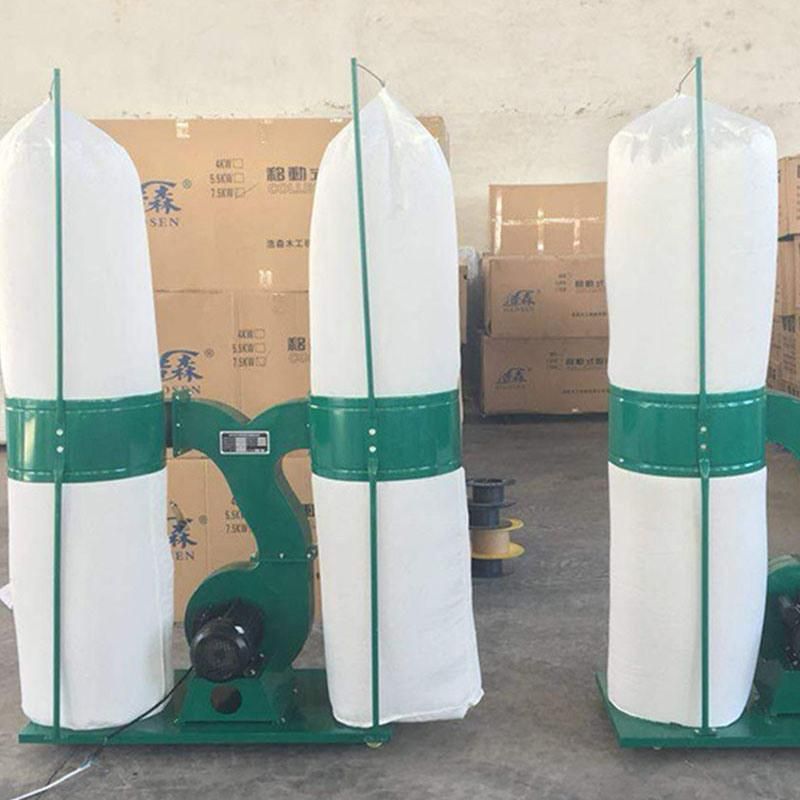 Mf9011 Woodworking 11kw 48PCS Bags Industrial Dust Collector