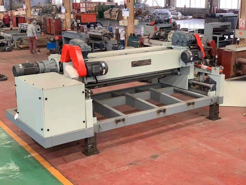 Rotary Cut Veneer Peeling Lathe Line for Plywood Production