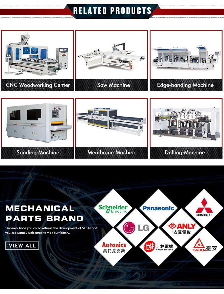 CNC Four Sides Cutting Machine Wood Door Saw