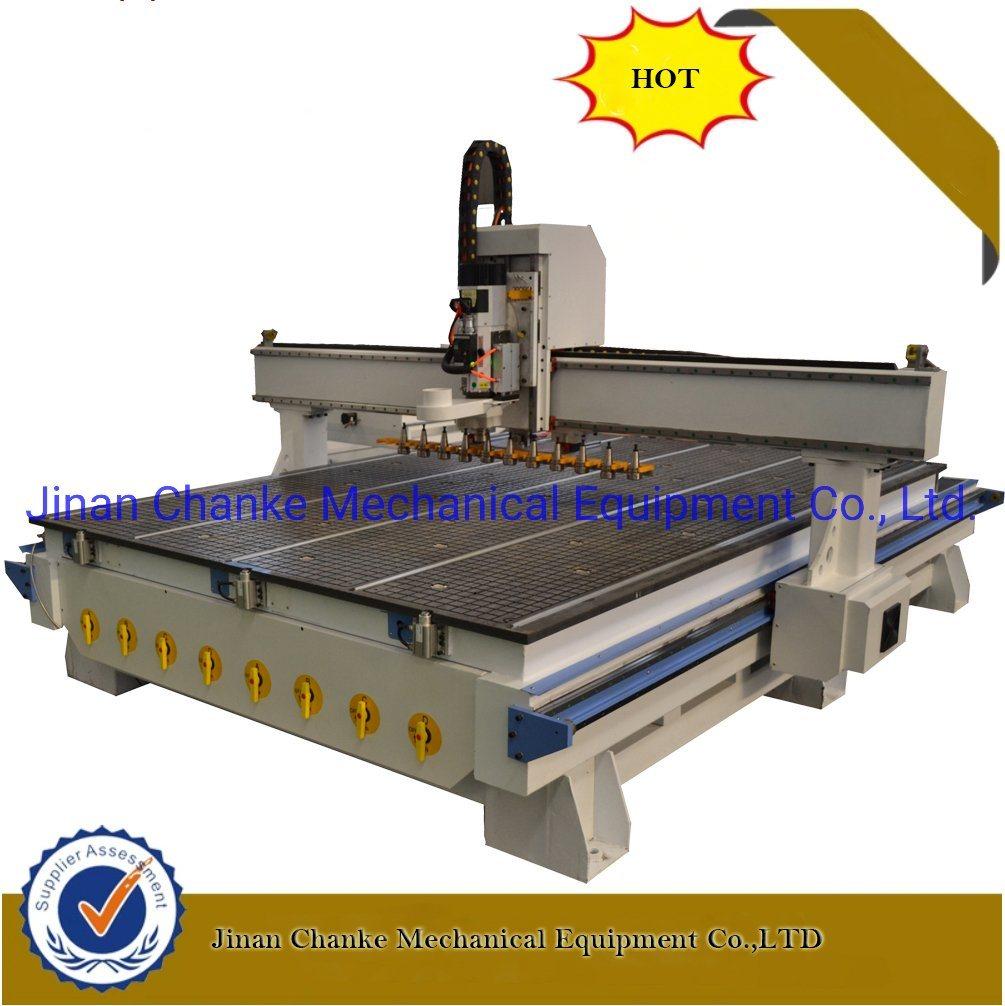 Jinan 1325 Atc 3/4 Axis CNC Router, CNC Wood Router Engraving Machine for Mold, Door, Cabinet, Cylinder