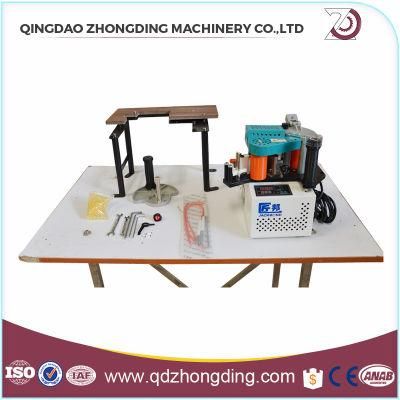 Manual Portable Edge Bander Double Glue Cover PVC Banding Machine