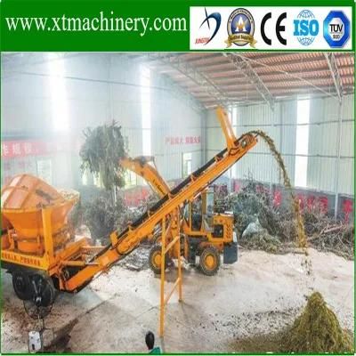 Auto Oiling, Hydraulic Moveable Diesel Tree Root Grinding Chipper Machine
